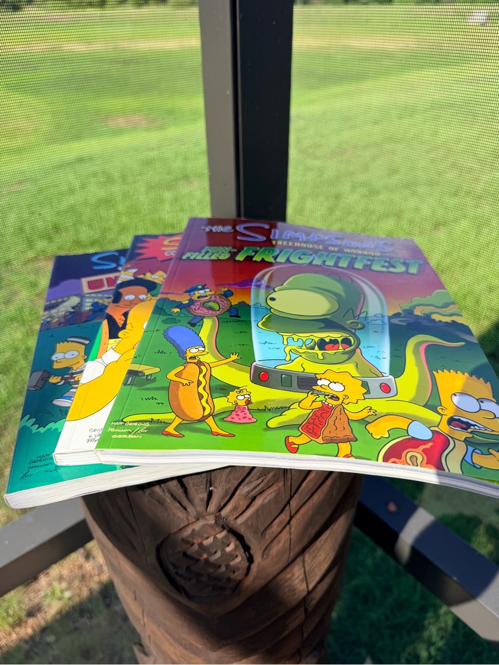 The Simpsons Comic Book Lot of 3 TPB Graphic Novels Treehouse Horror